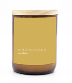 Soy Candle - I Look at You and See Sunshine