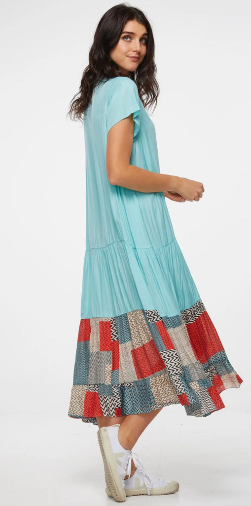 Tiered Dress ZigZag Combo OllieandI