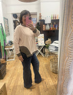 Curve Panel Top - soft rose