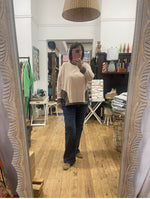Curve Panel Top - soft rose