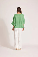 Alesia Relaxed Top - Jade