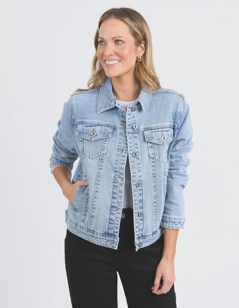 Angie Denim Jacket - Light Denim