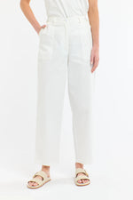 Belle Pocket Pant - White