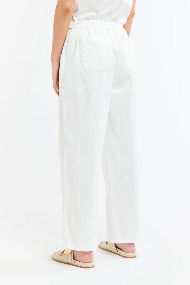 Belle Pocket Pant - White