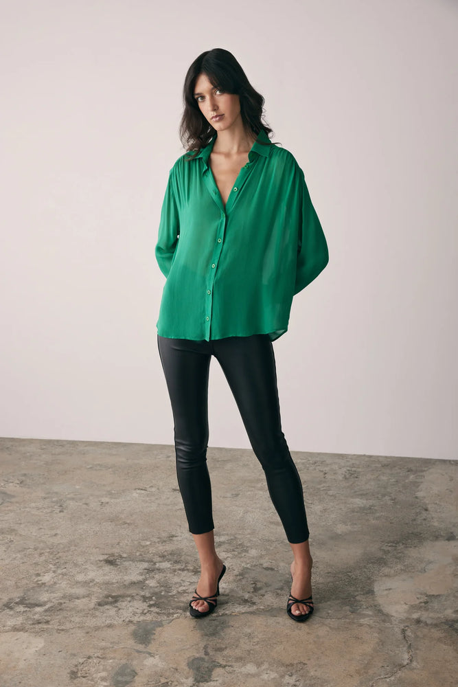 Bloom Shirt - Emerald