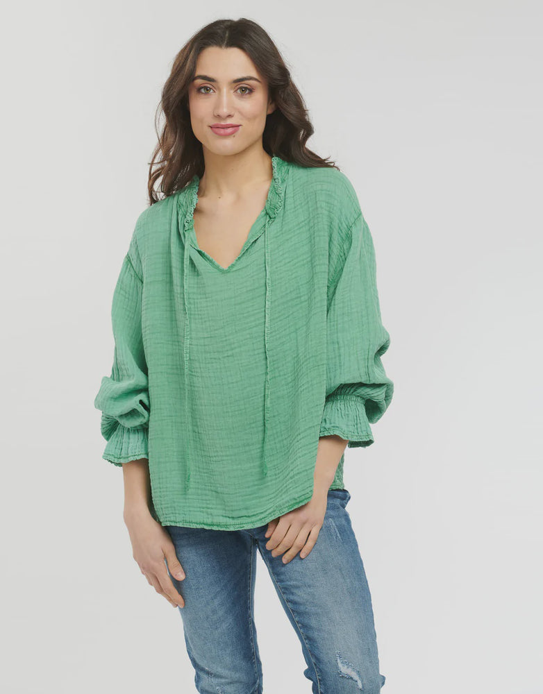 Bloom Blouse - Green