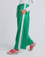 Carmen Wide Leg  Pant - Pine Green