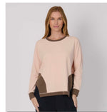 Curve Panel Top - soft rose