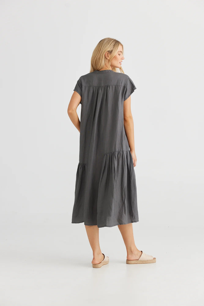 Dune Dress - Charcoal