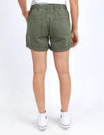 Emma relaxed Denim Short - Clover