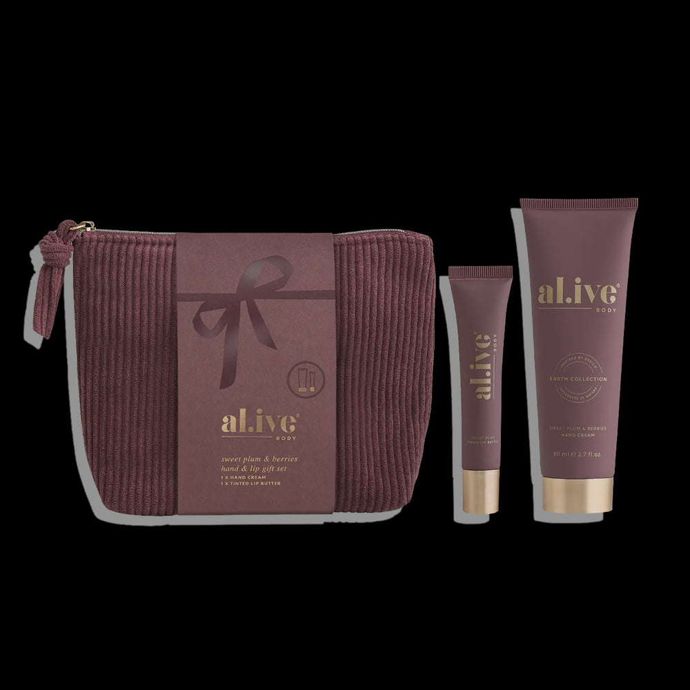 Hand & Lip Gift Set - Sweet PLum & Berries