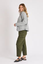 Collared Jumper - Grey