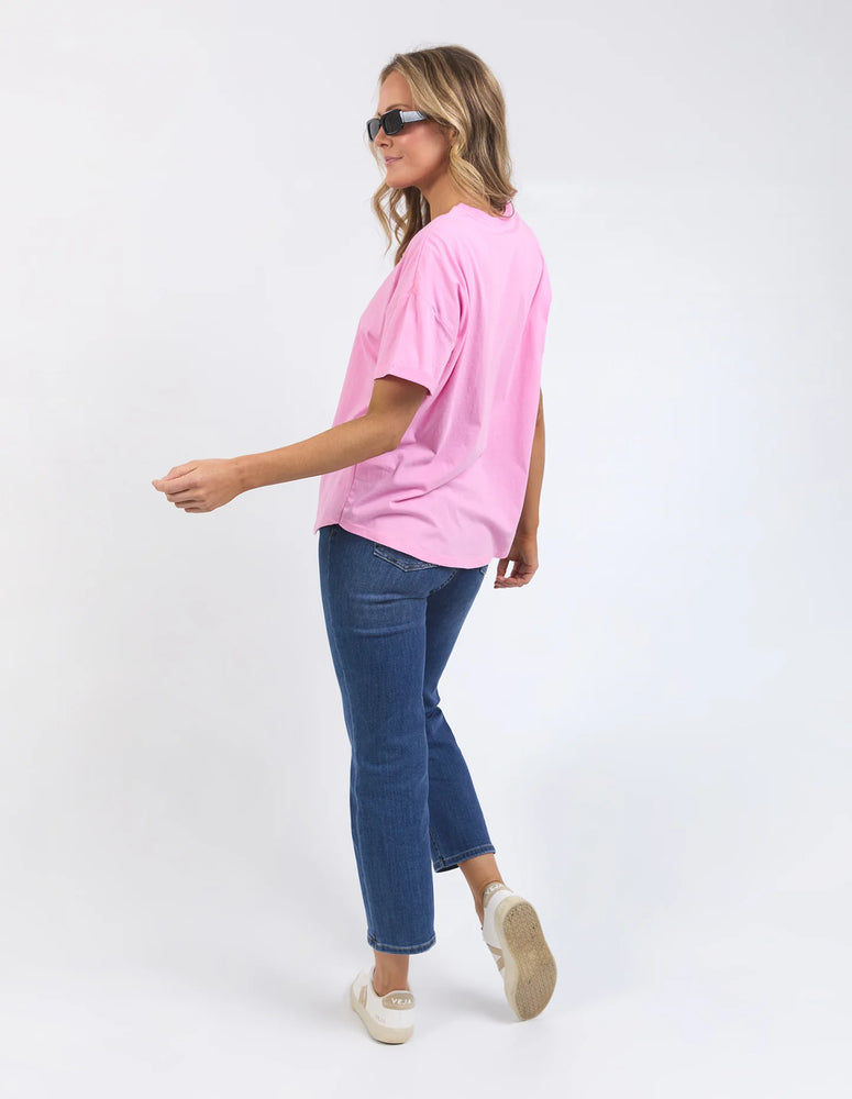 Halli S/S Tee - Pink