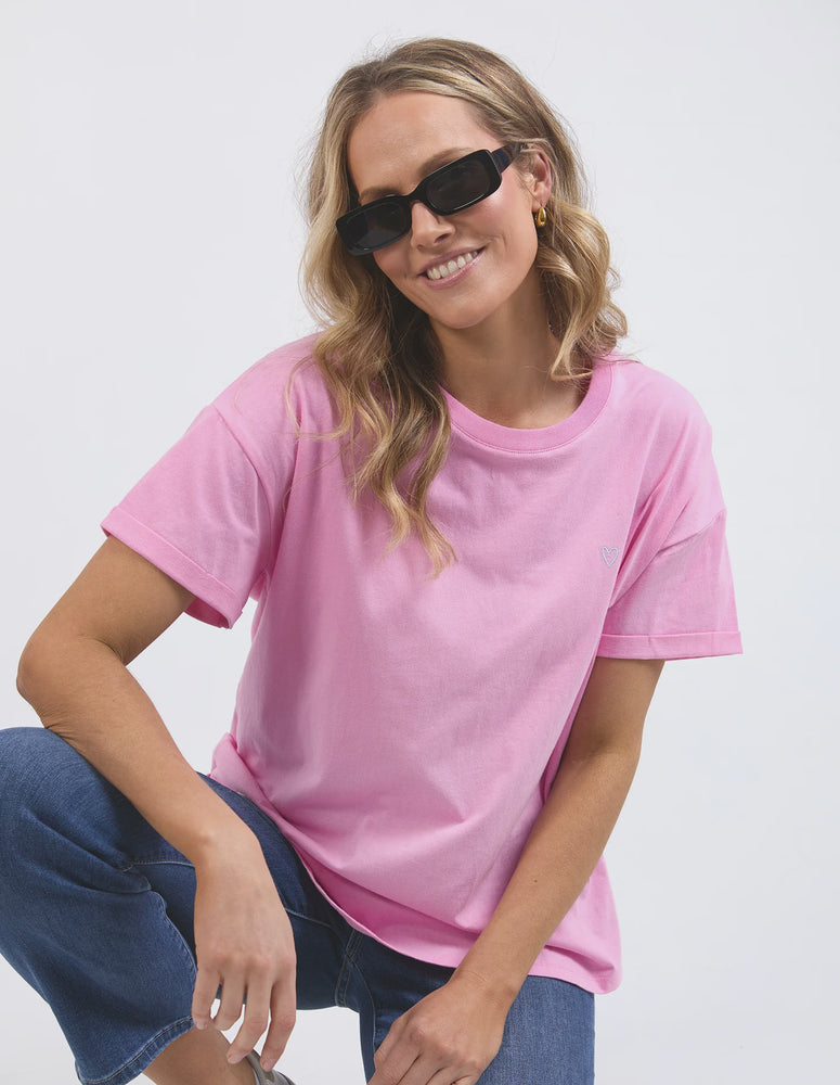 Halli S/S Tee - Pink