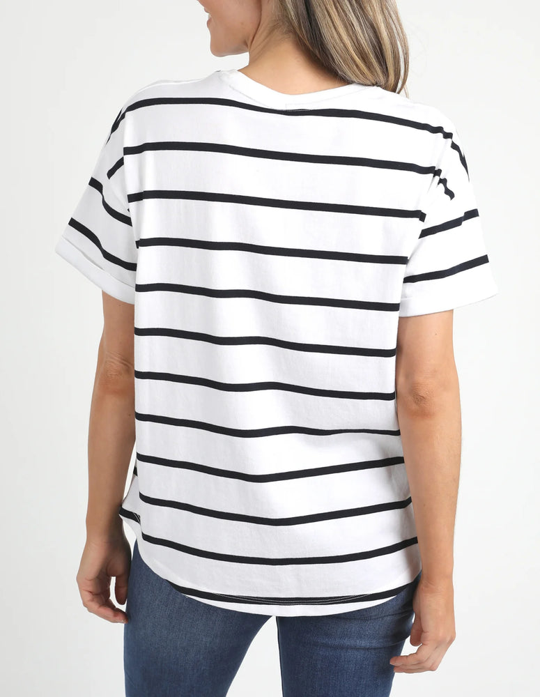 Halli S/S Tee - Stripe