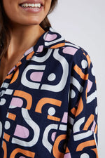 Kirby Geo Shirt Dress