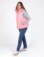 Kit Puffer Vest - Charm Pink