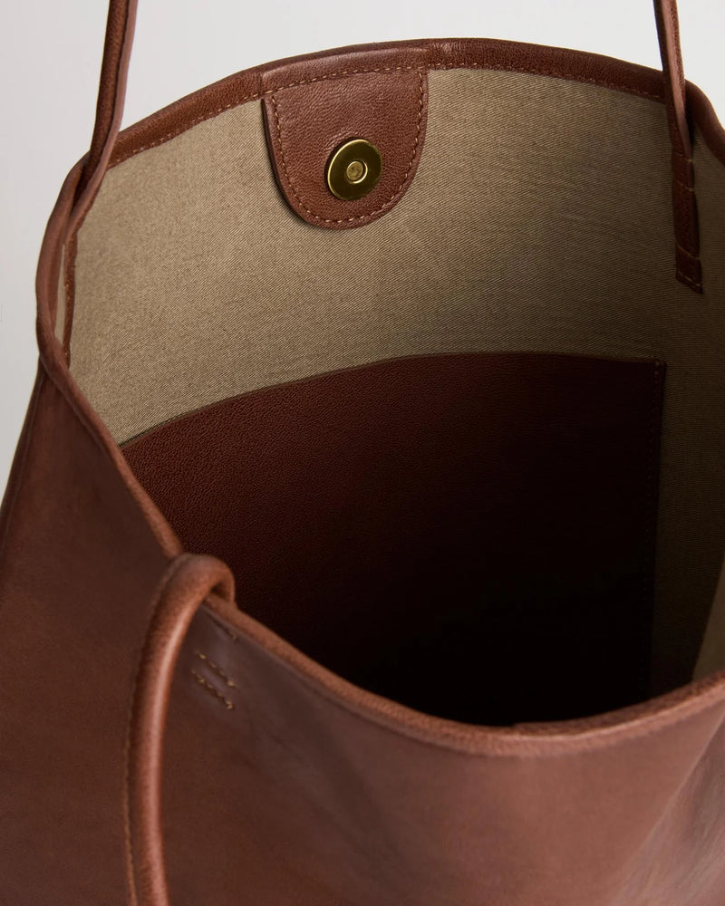 Logan Tote - Cognac