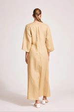 Miramar Twist Maxi Dress - Camel