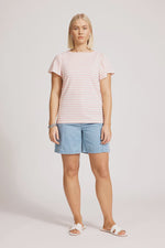 Margherita Stripe Tshirt - Cameo