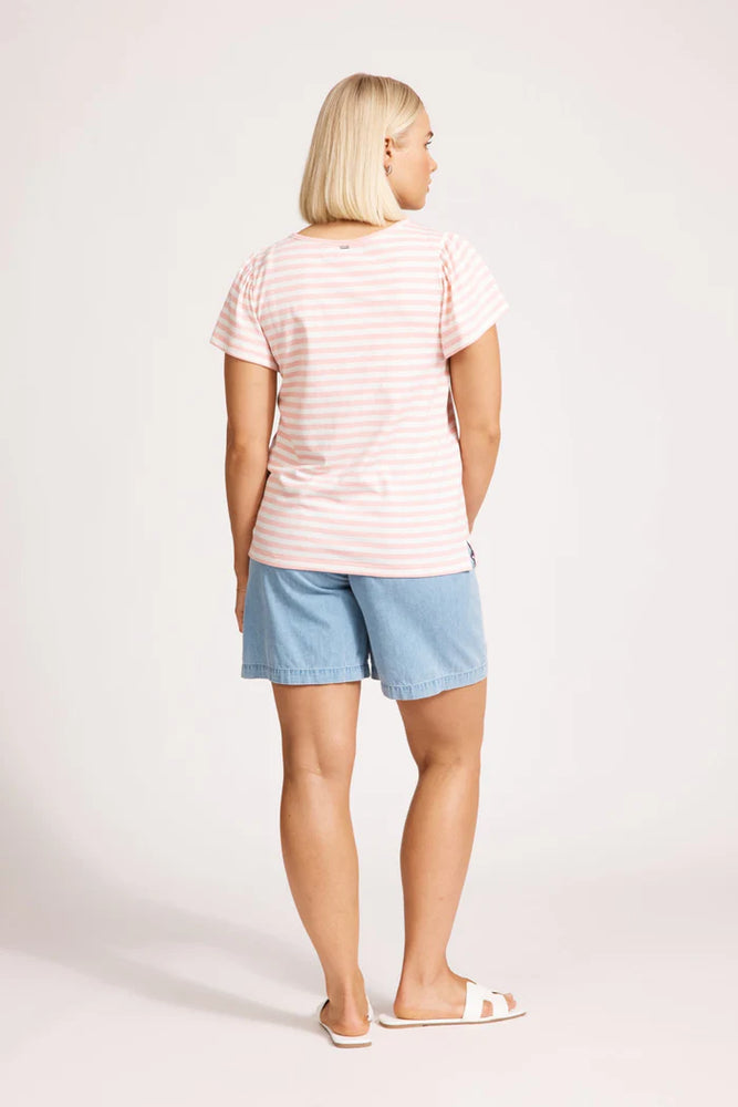 Margherita Stripe Tshirt - Cameo