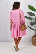 Market Dress -Pink