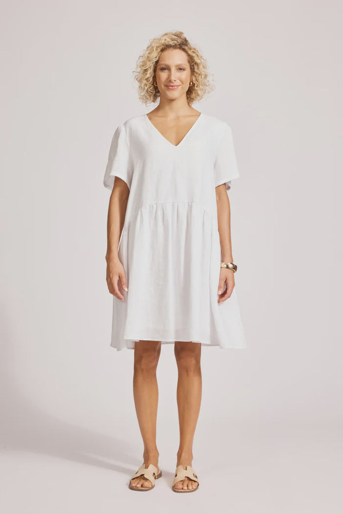 Miramar Midi Dress - White