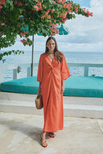 Miramar Twist Maxi - Coral