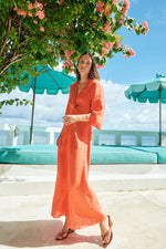 Miramar Twist Maxi - Coral