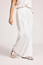 Miramar Palazzo Pant - White