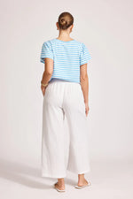 Orsula Crop Pant - White