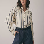 Origin Stripe Shirt -Indigo Stripe
