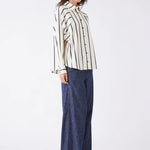 Origin Stripe Shirt -Indigo Stripe