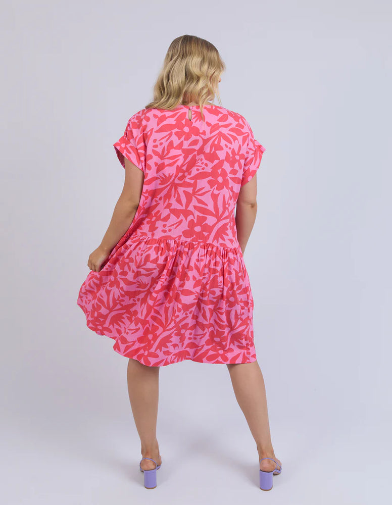 Sunset Hour Dress - Strawberry