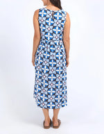 Painted Tile Dress - Print