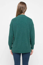 Textured Pullover - Forest