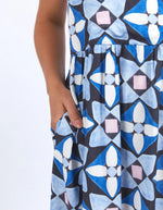 Painted Tile Dress - Print