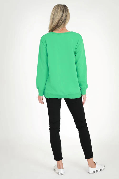 Ulverstone Sweater -Mint