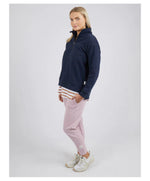 Lydia Half Zip Sweat - Navy