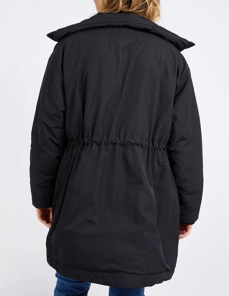 Phoebe Puffer Jacket - Blk