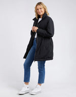 Phoebe Puffer Jacket - Blk