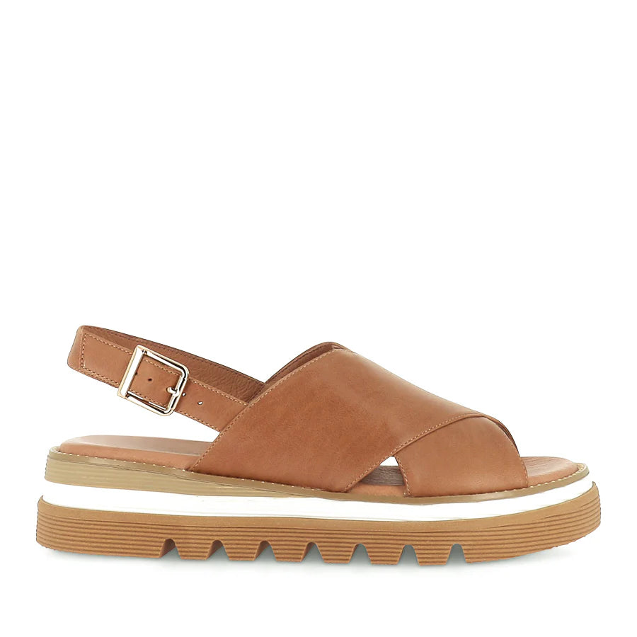 Sasi Tan leather Sandal