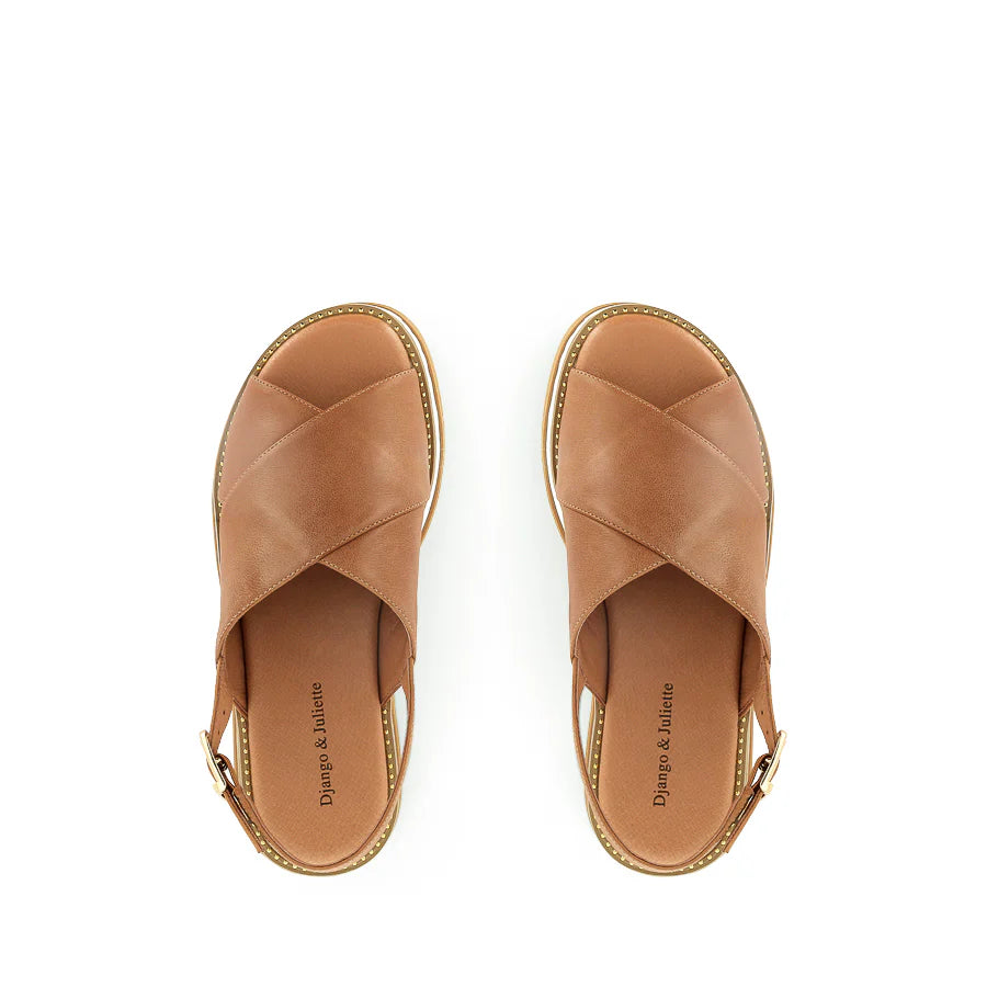 Sasi Tan leather Sandal