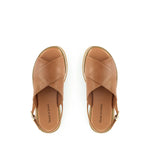 Sasi Tan leather Sandal