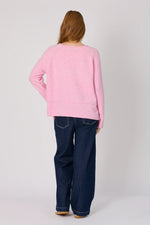 Seam Detail Jumper - Pink