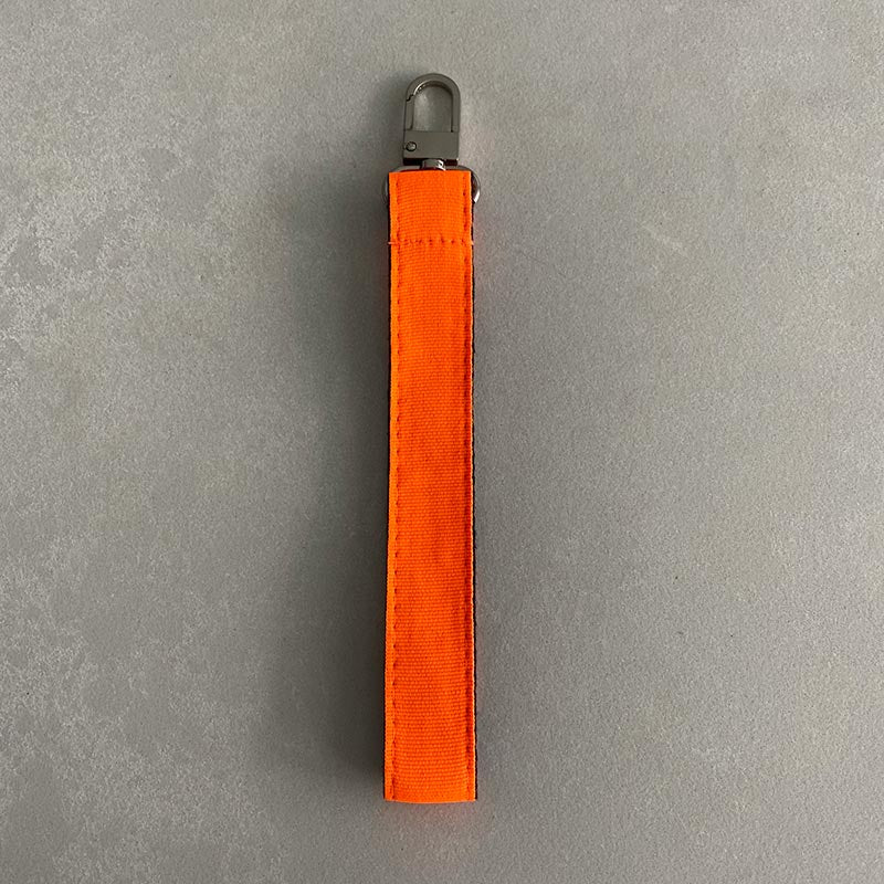 Wrist Strap - Orange Fluro Plain