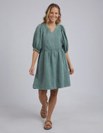 Bliss Washed Dress - Clover