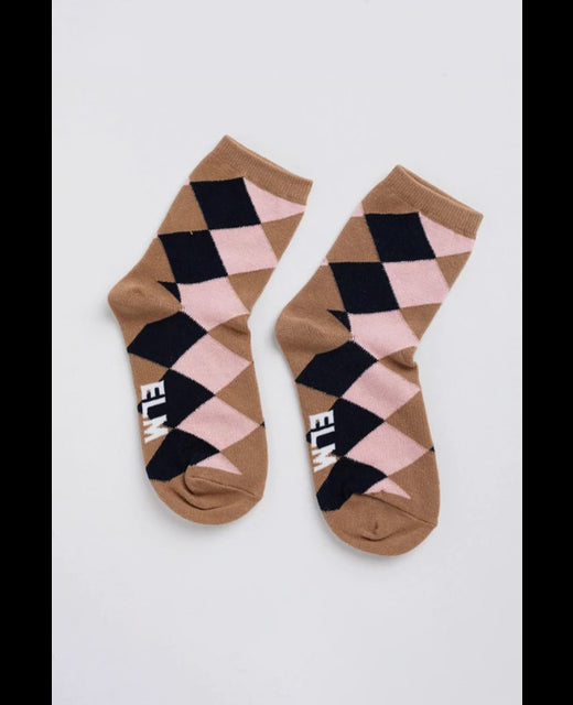 Checker Ankle Sock