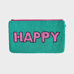 Happy Beaded Pouch