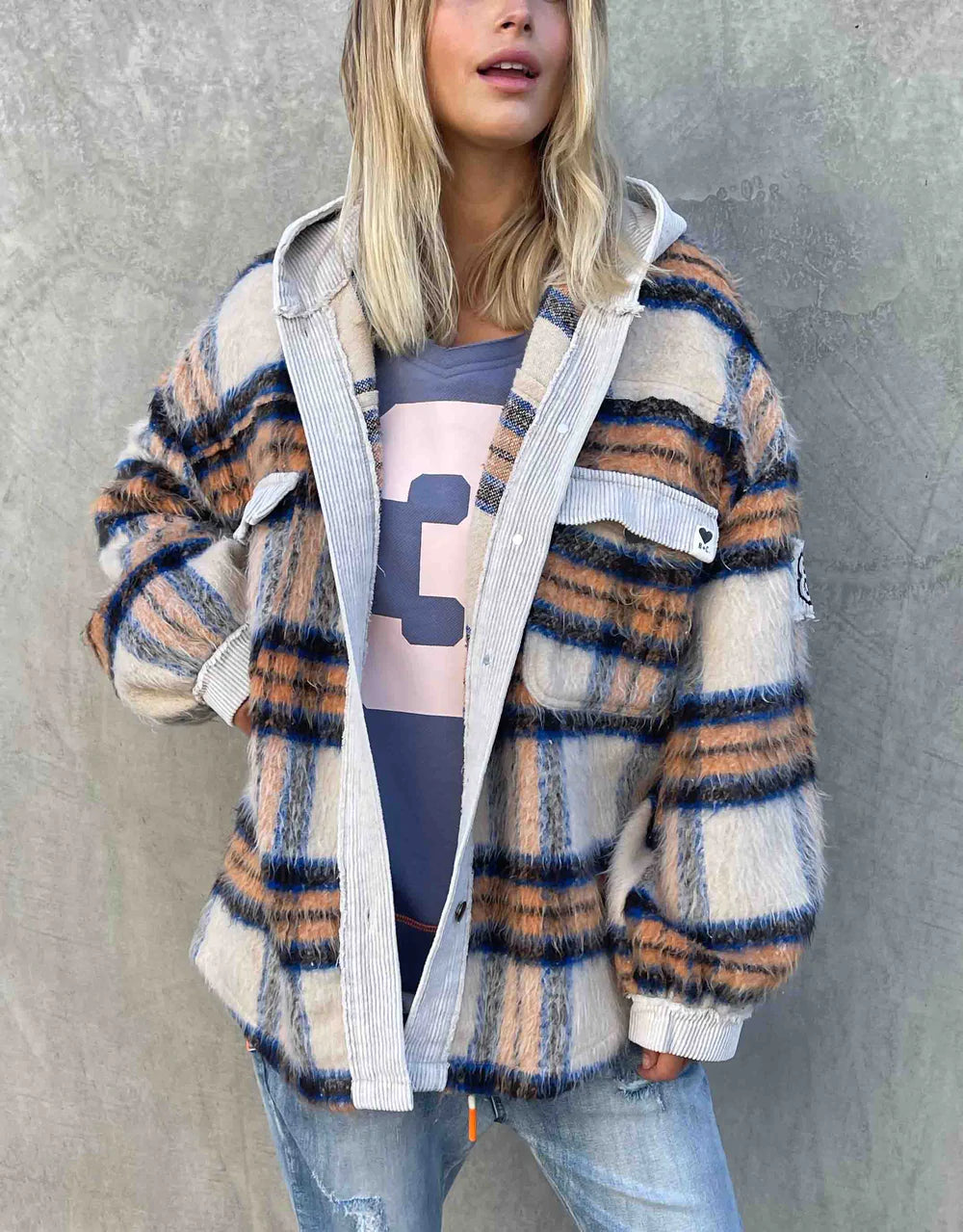 Lumberjack hooded jacket discount